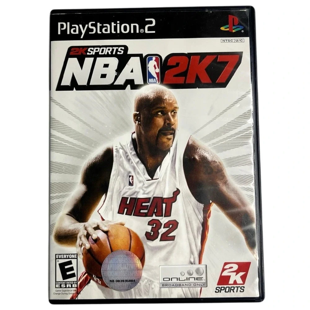 PlayStation 2 PS2 Thrillville Namcomuseum Tennis NBA 2K7 Dance Bundle Lot 6